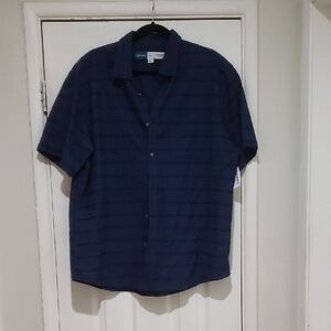 Old Navy Men's Navy Button Down Shirt